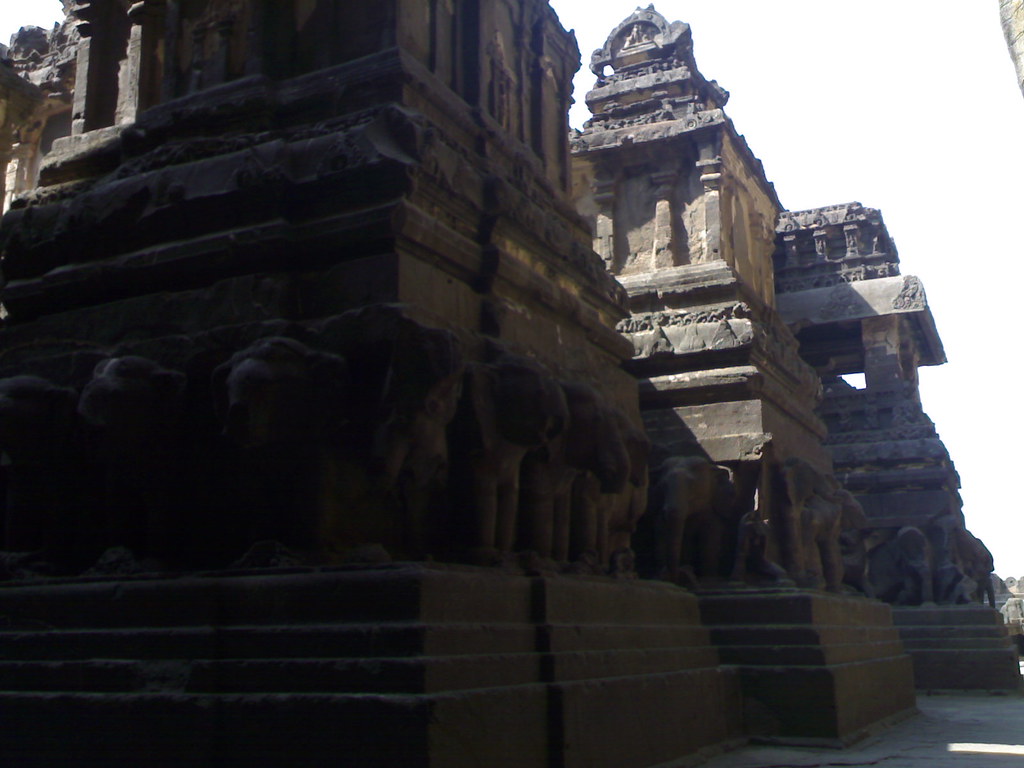 Kailasa Temple (Cave 16) in Ellora Caves, Maharashtra
