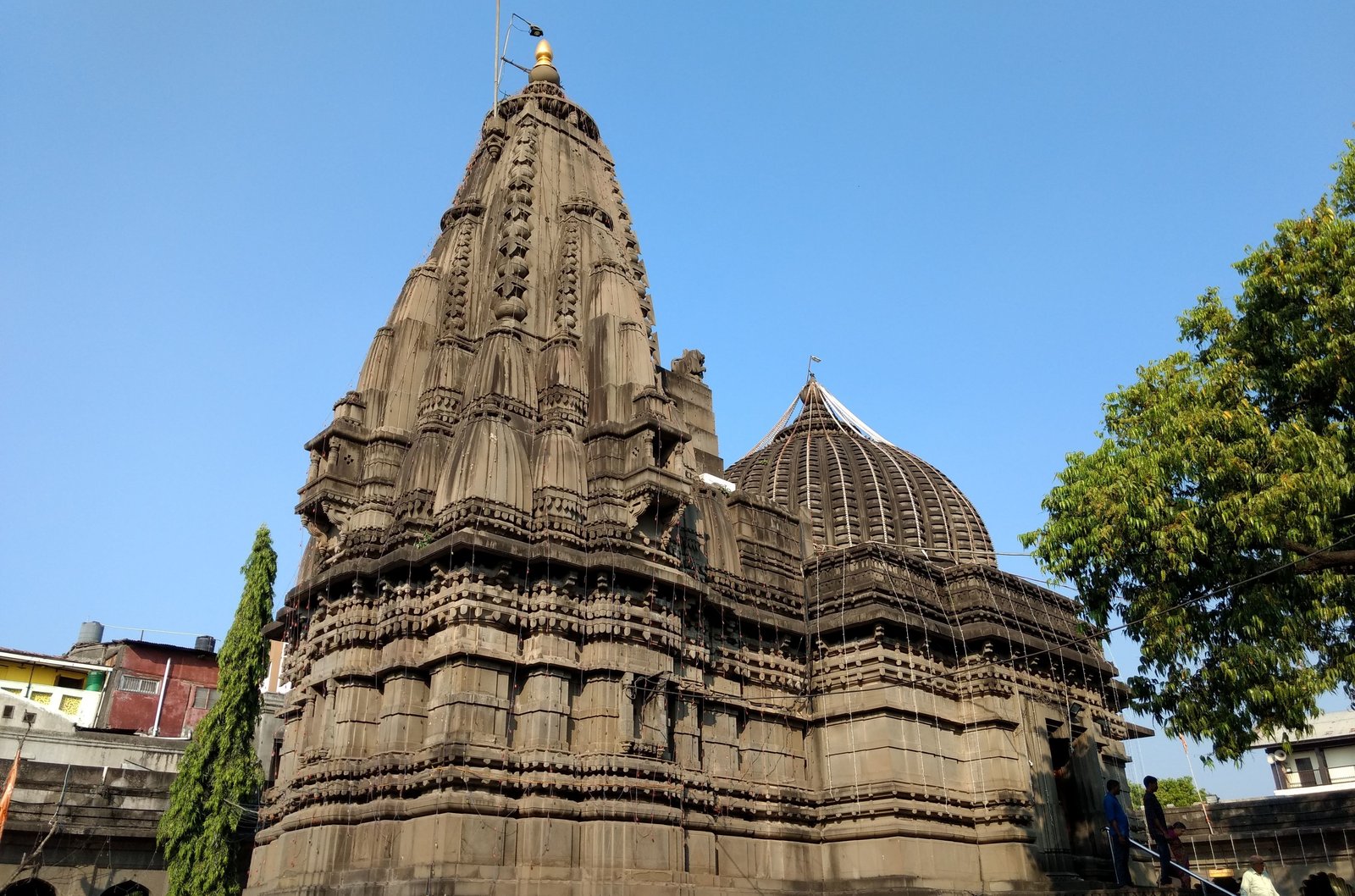 Scenic view of Kalaram Temple, Maharashtra