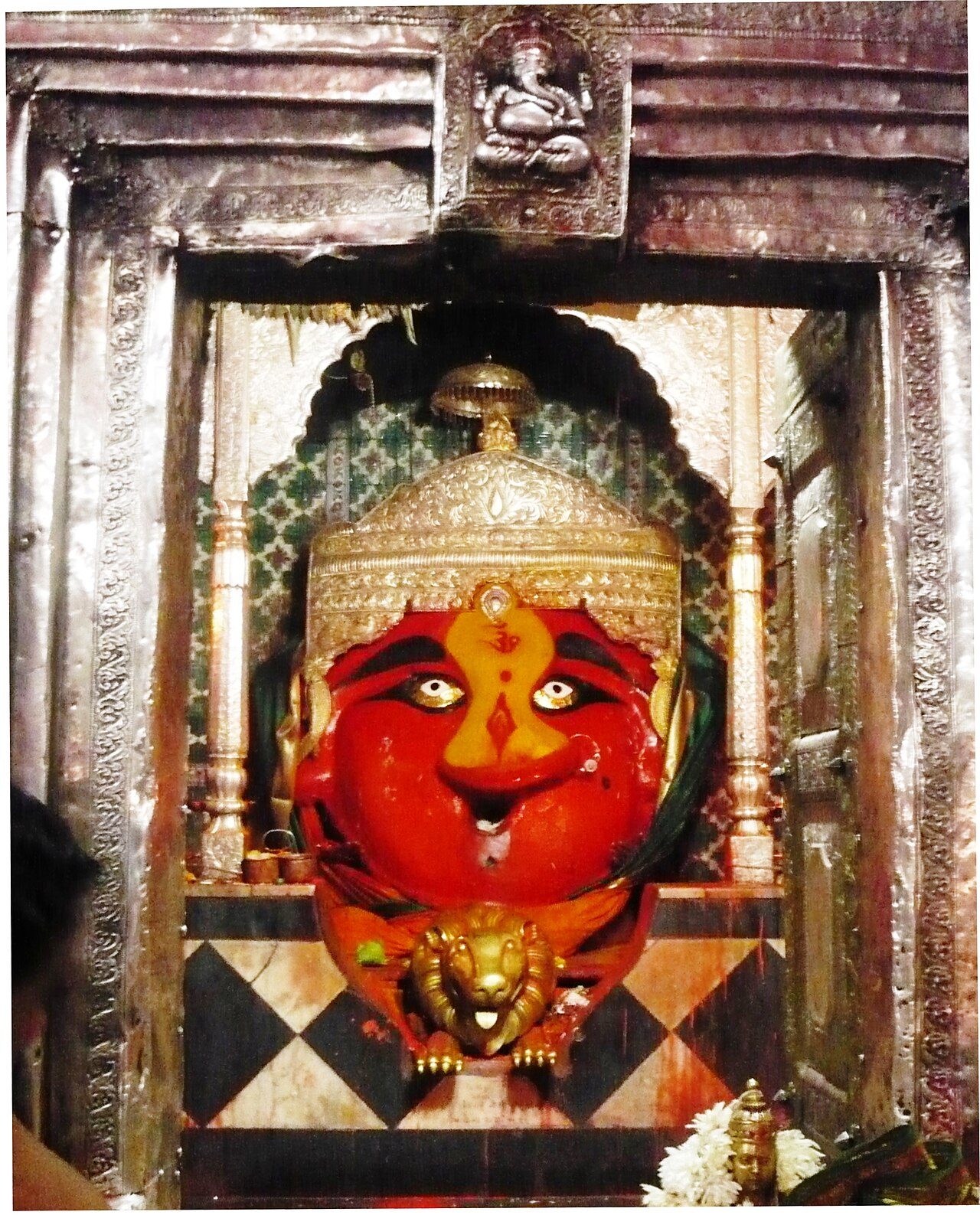 Dattatreya Temple in Renuka Devi Mahur