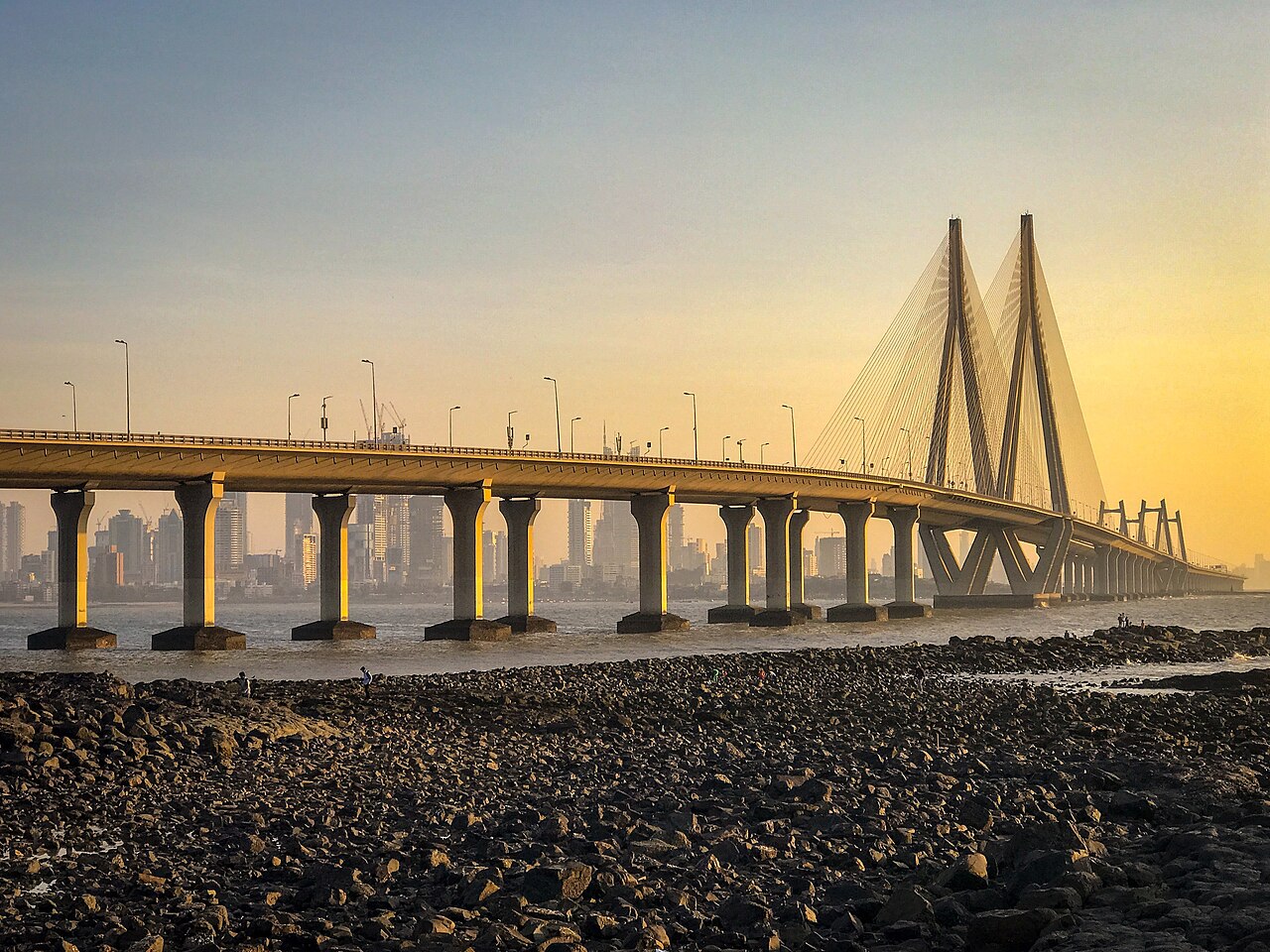 Bandra-Worli Sea Link — popular tourist destination in Mumbai