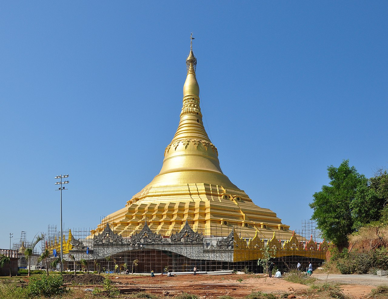 Global Vipassana Pagoda — popular tourist destination in Mumbai