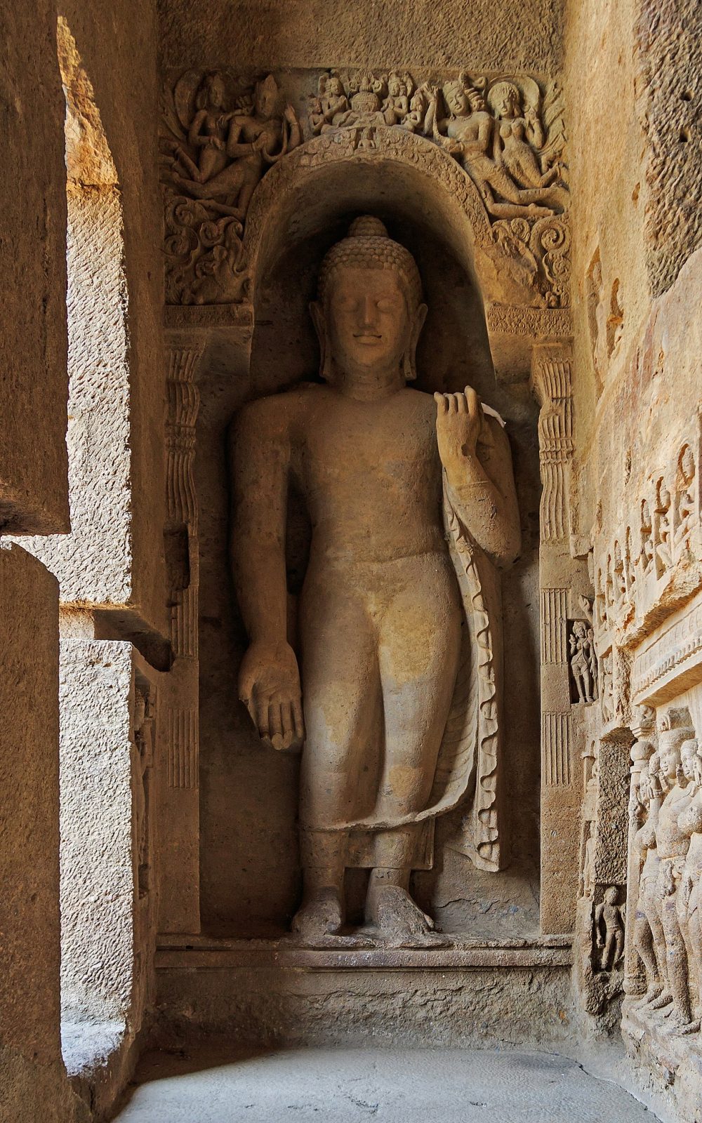 Cave 3 (Great Chaitya) in Kanheri Caves, Mumbai