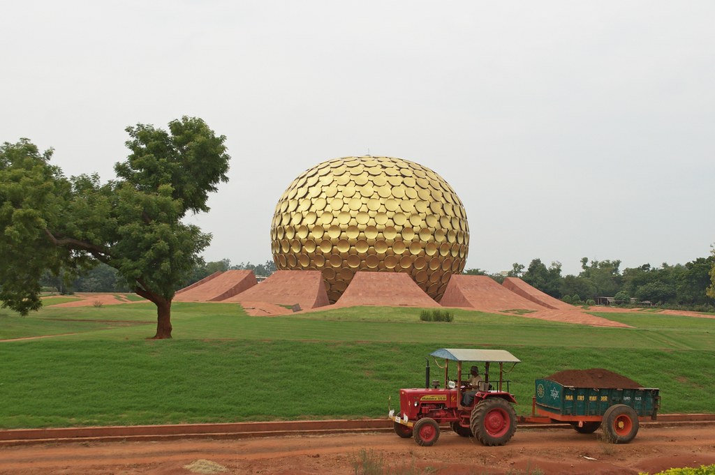 Scenic view of Auroville, Puducherry