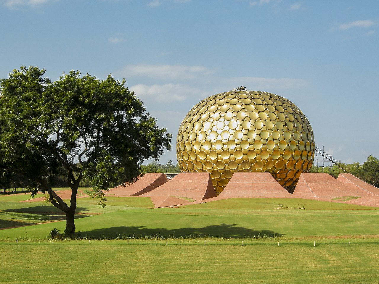 Matrimandir in Auroville, Puducherry