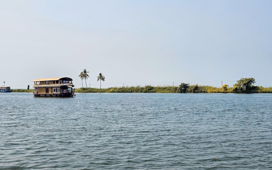 Mangrove Channels in Chunnambar Backwater