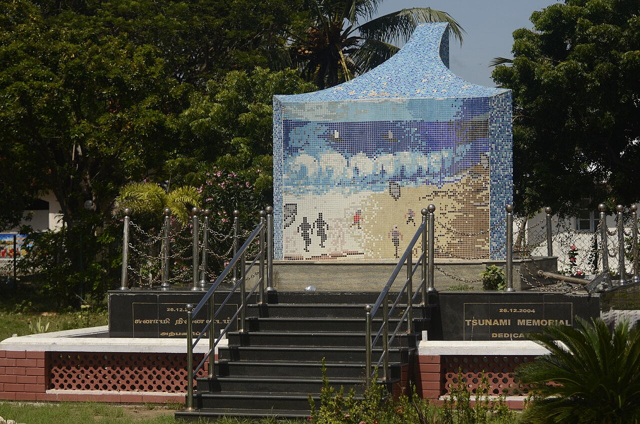 Karaikal Beach in Karaikal, Puducherry