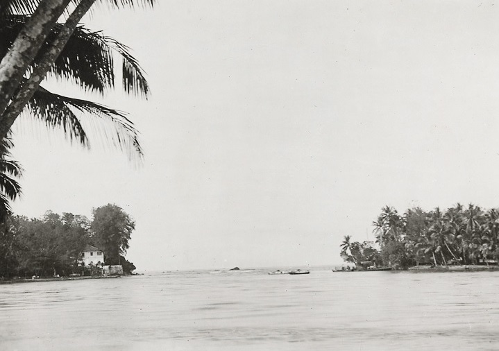 Mahe River Mouth in Mahe, Puducherry