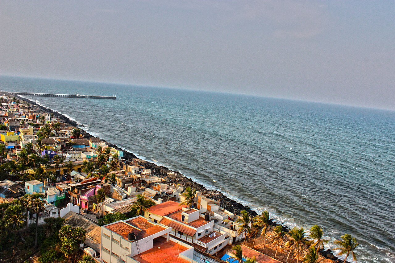 Promenade Beach in Promenade Beach, Puducherry
