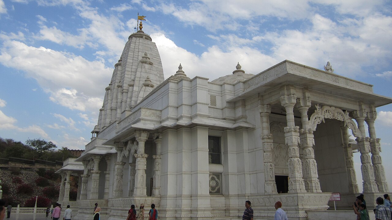 Birla Mandir in Birla Temple Jaipur, Rajasthan