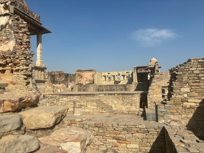 Scenic view of Chittorgarh, Rajasthan