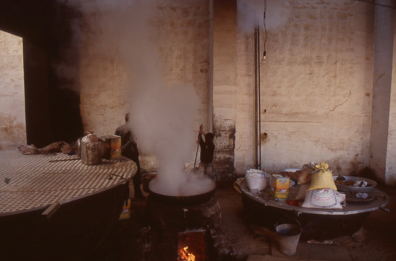 Marble Courtyard — Mumbai to Karni Mata Temple trip