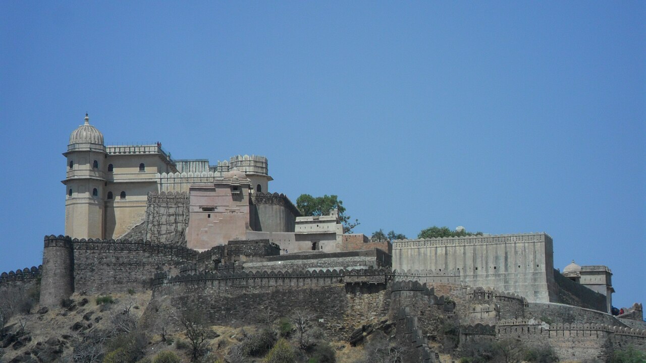 Kumbhalgarh Fort in Kumbhalgarh, Rajasthan