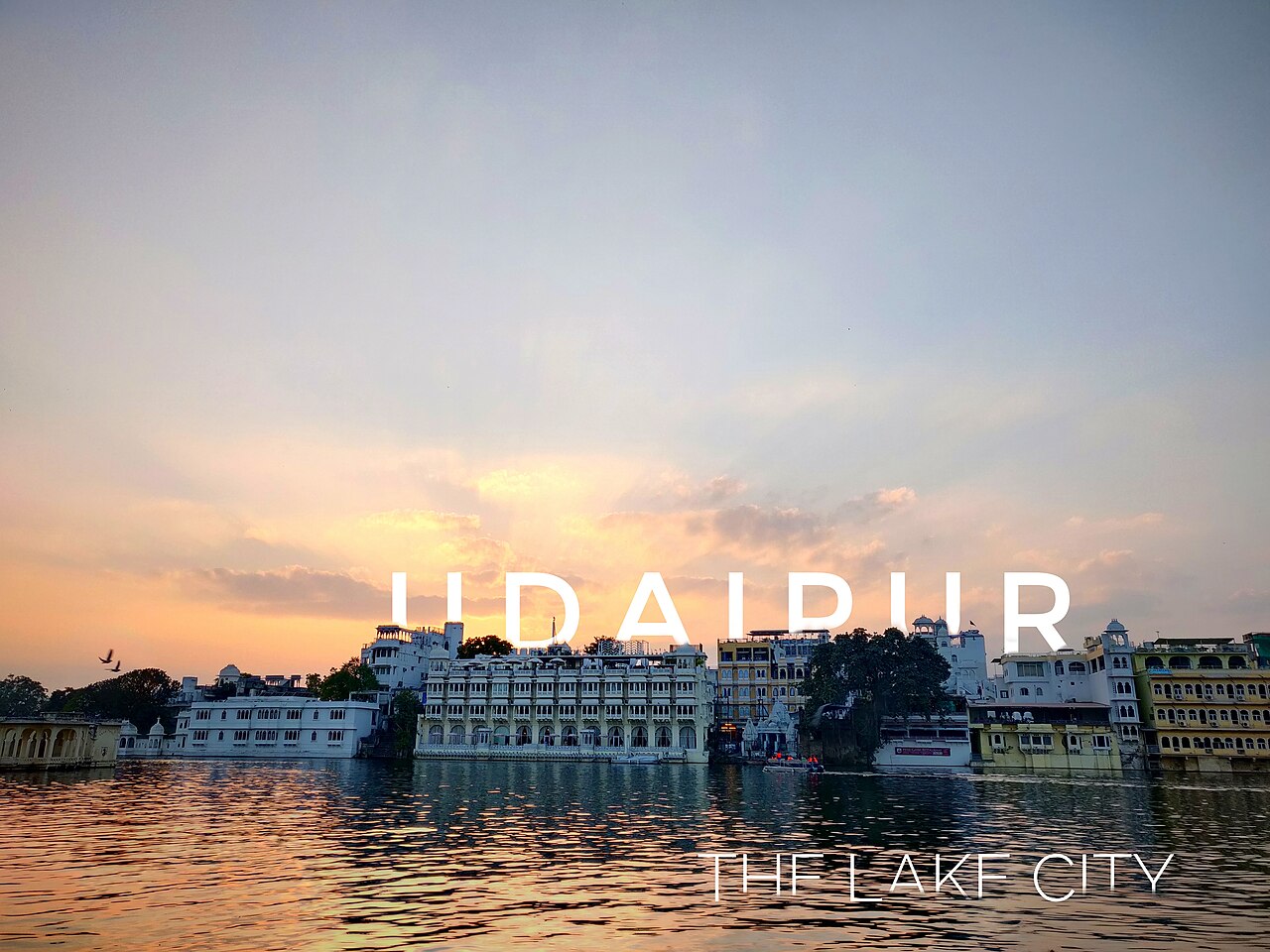 Jag Mandir Island in Lake Pichola