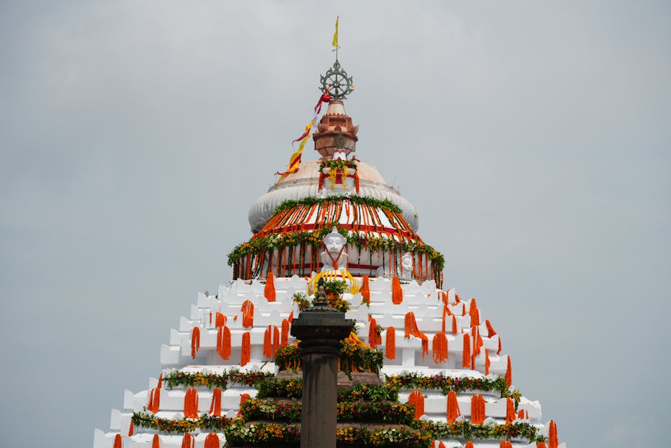 Scenic view of Nathdwara Temple, Rajasthan