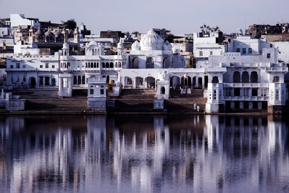 Scenic view of Pushkar, Rajasthan
