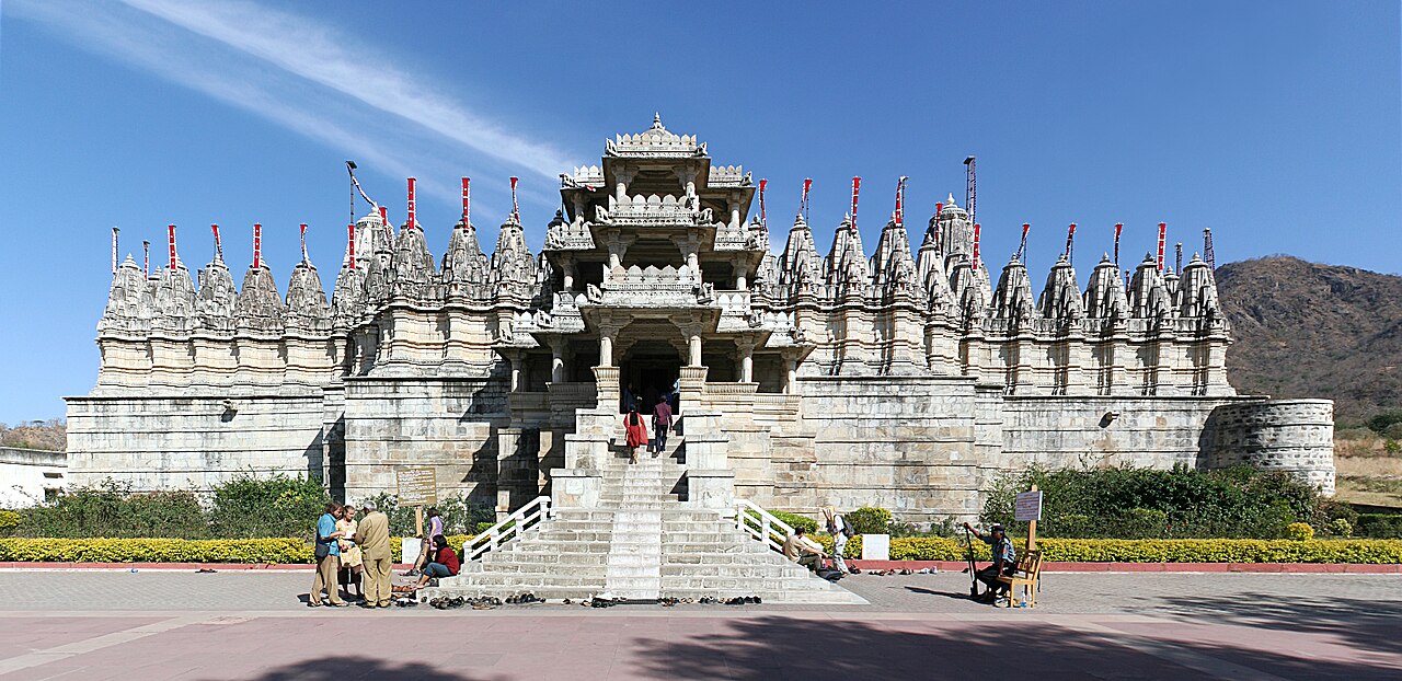 Scenic view of Ranakpur Jain Temple, Rajasthan