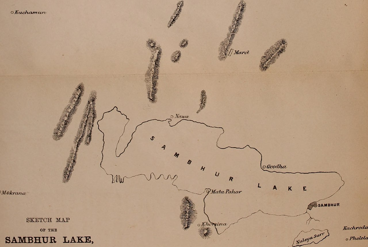 Scenic view of Sam Sand Dunes, Rajasthan