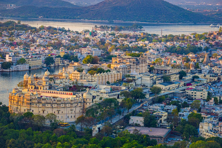 Scenic view of Udaipur, Rajasthan