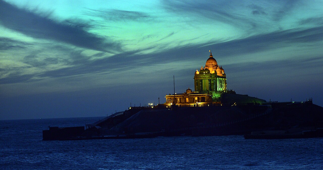 Thiruvalluvar Statue in Kanyakumari
