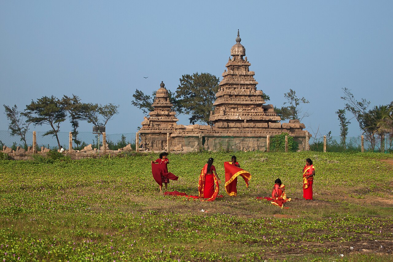 Shore Temple in Mamallapuram, Tamil Nadu