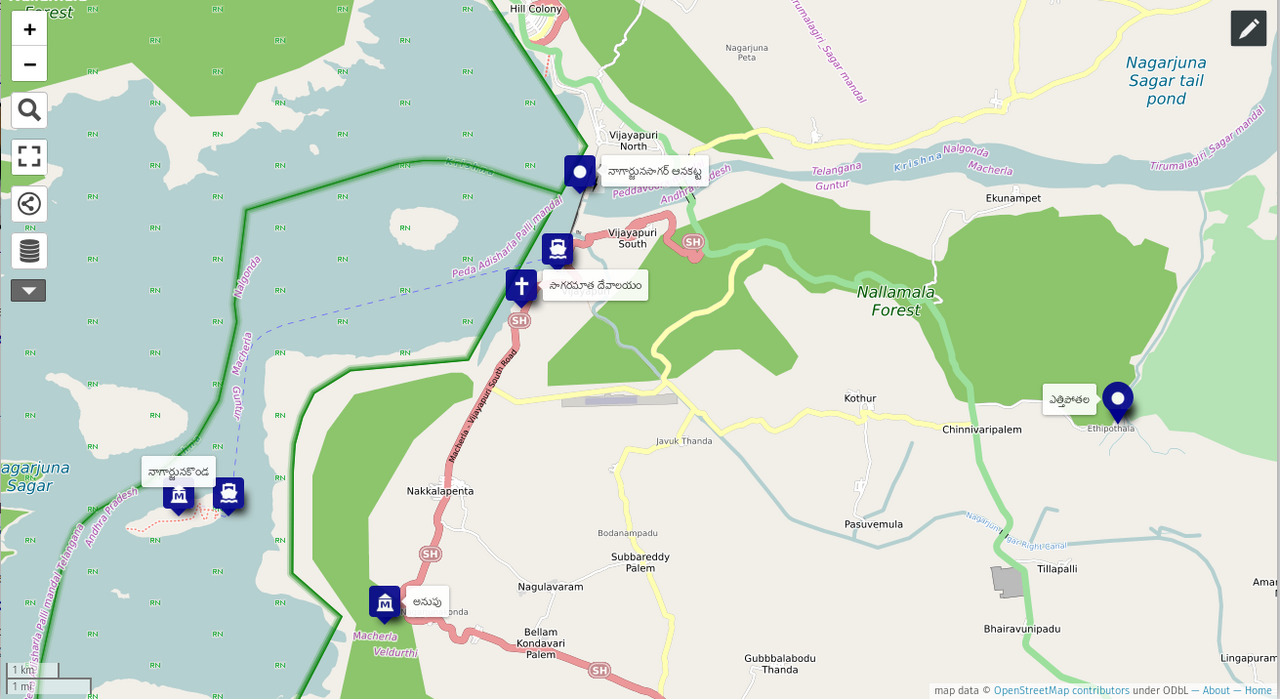 Nagarjunakonda Island Museum in Nagarjunasagar