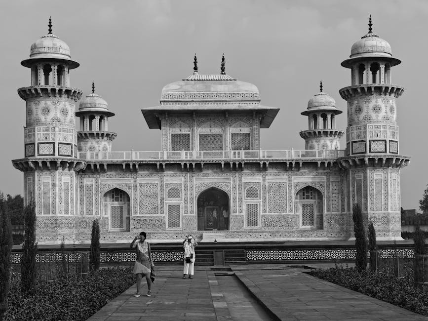 Scenic view of Agra, Uttar Pradesh