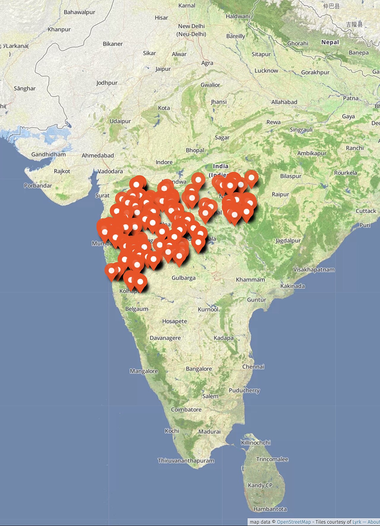 Scenic view of Kalyaneshwar Temple, Uttar Pradesh