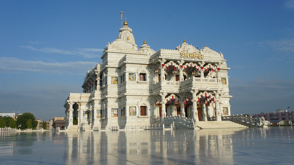 Prem Mandir — popular tourist destination in Uttar Pradesh