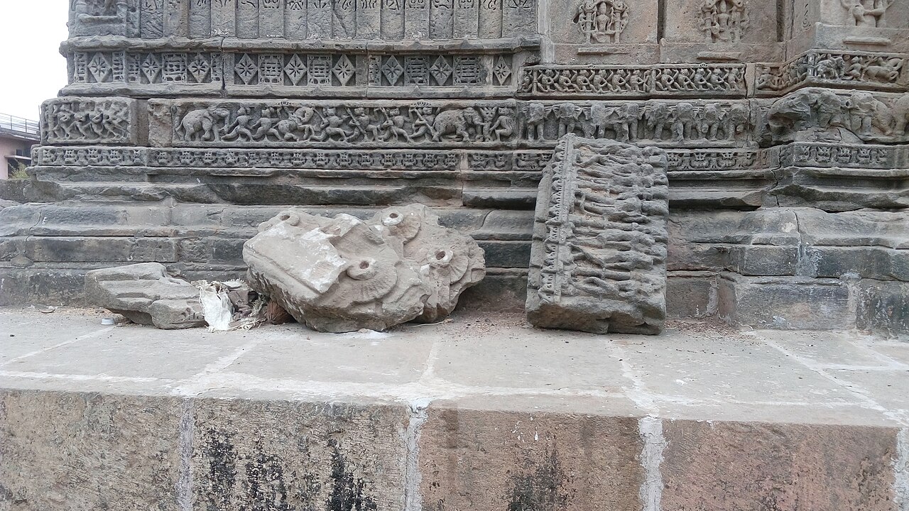 Temple Courtyard in Shitala Mata Temple