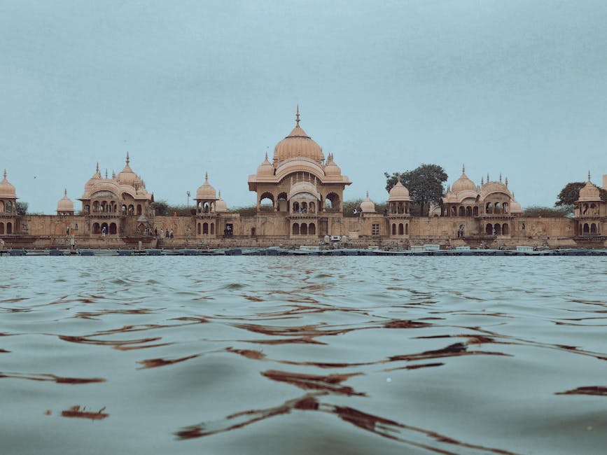 Scenic view of Vrindavan, Uttar Pradesh