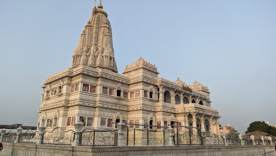 ISKCON Temple — Mumbai to Vrindavan trip