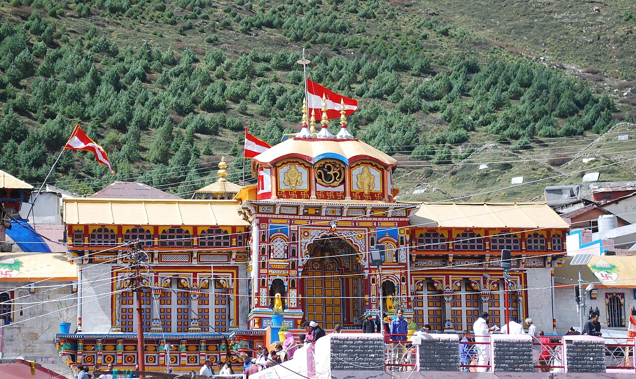 Badrinath Temple in Badrinath, Uttarakhand