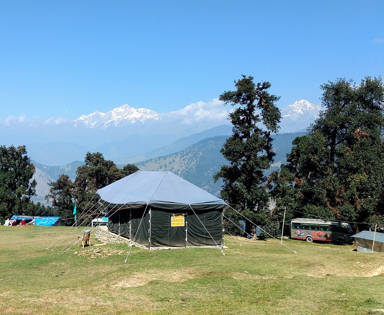 Scenic view of Chopta, Uttarakhand