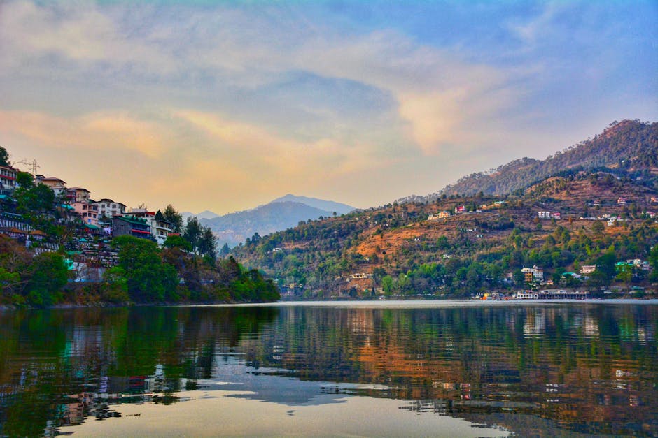Scenic view of Nainital, Uttarakhand